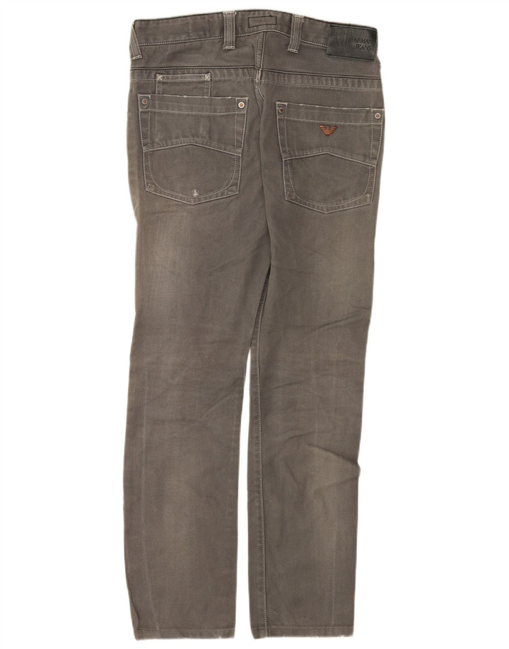 ARMANI Jean Slim Homme W32 L30 Gris Coton