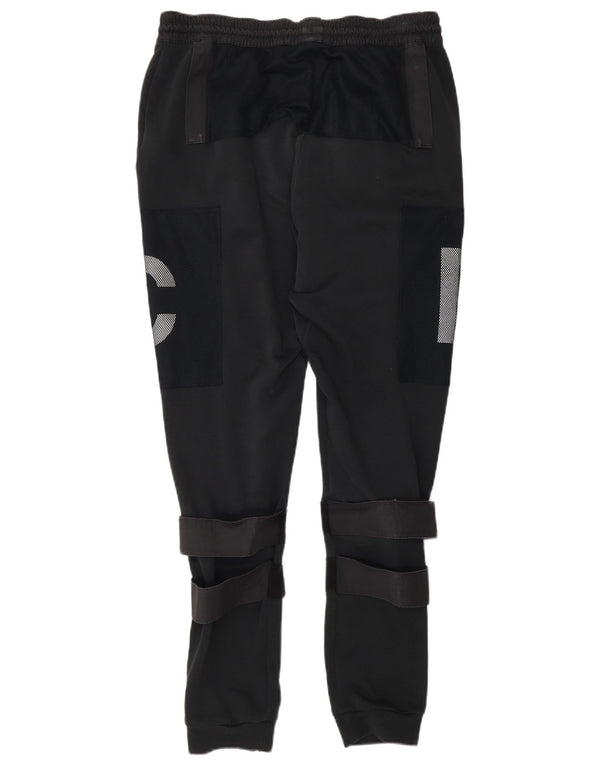 Nike Pantalon de survêtement graphique pour homme Noir moyen Polyester