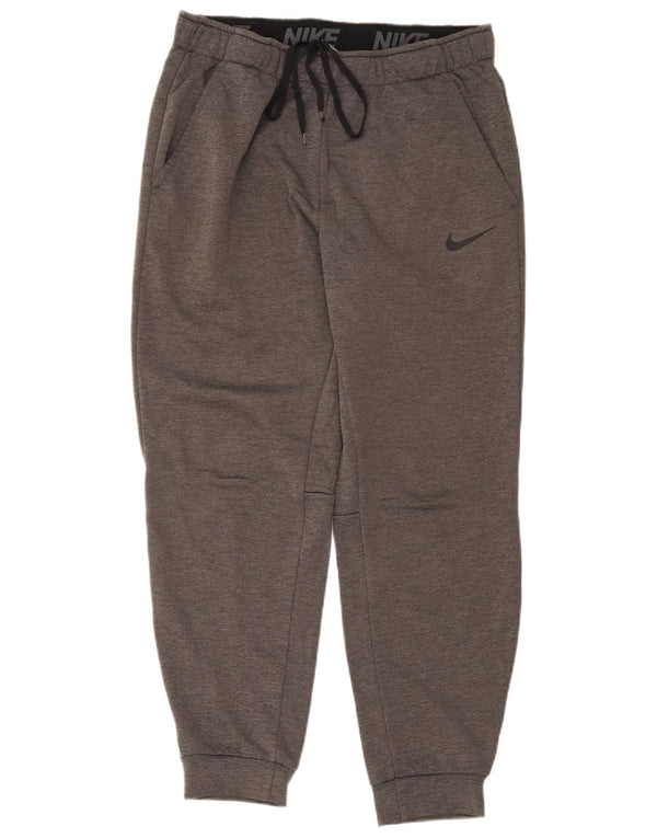 Pantalon de survêtement Nike Dri Fit Standard pour hommes, grand, gris, polyester