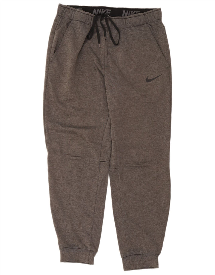 Pantalon de survêtement Nike Dri Fit Standard pour hommes, grand, gris, polyester
