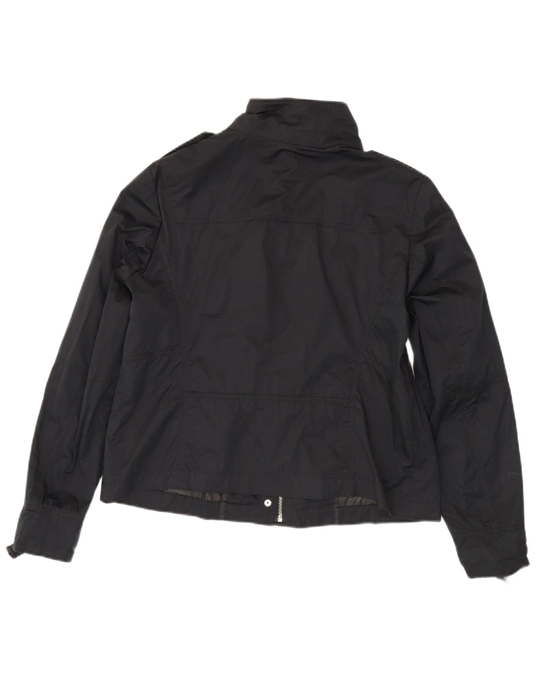 Trussardi Jeans Veste Militaire Femme IT 48 XL Noir Polyester
