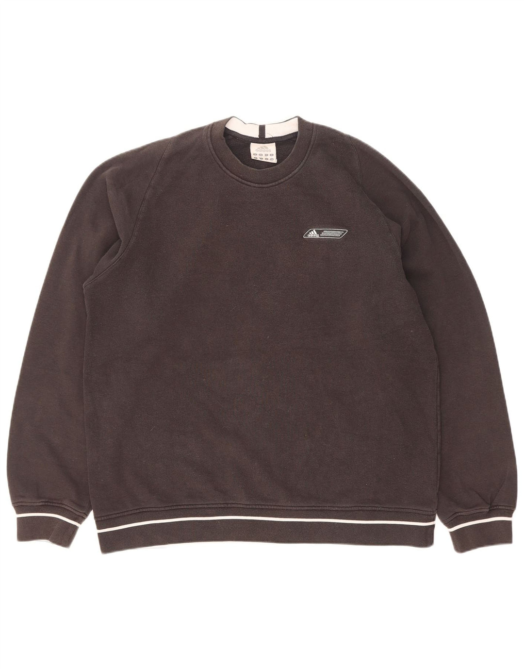 Adidas Sweat-shirt pour homme en coton noir moyen