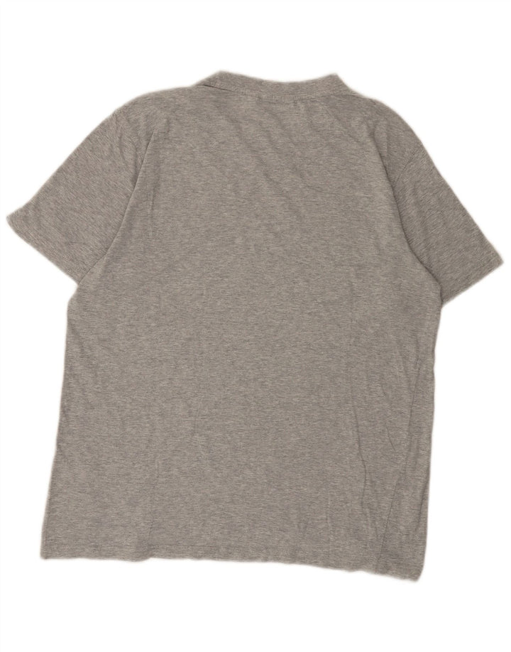 Fila T-Shirt Graphique Homme Gris Moyen Moucheté Coton
