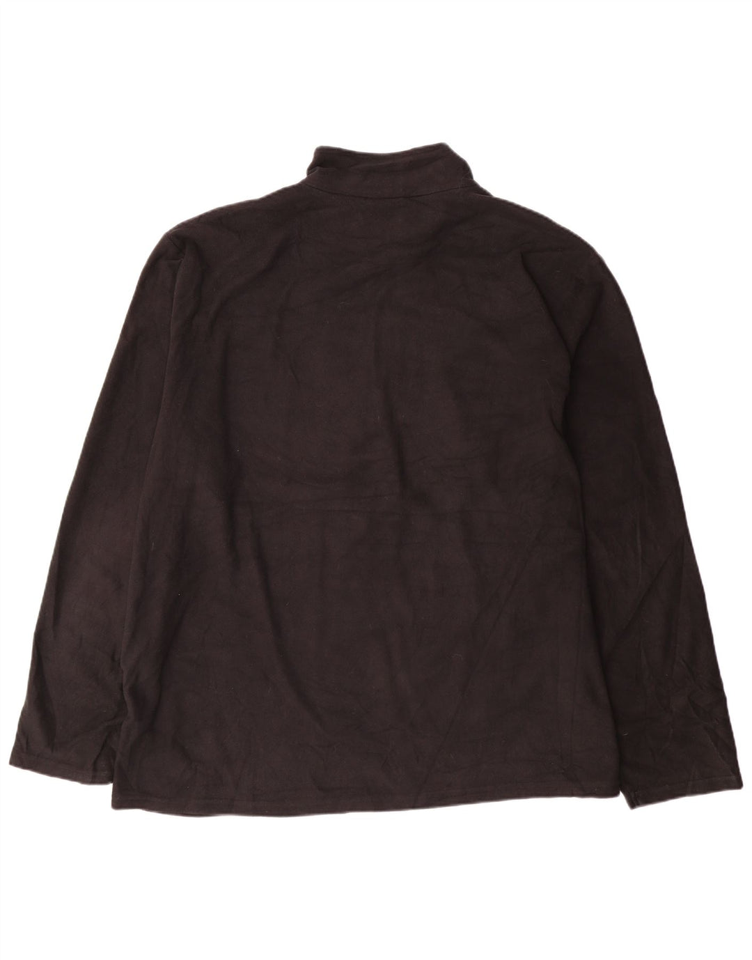 Mountain Warehouse Pull polaire à col zippé pour homme 3XL Noir