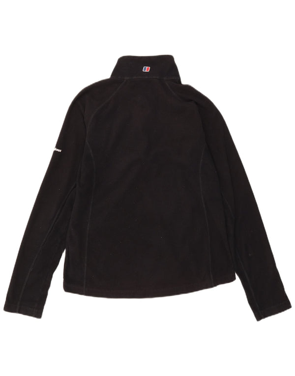 Berghaus Pull Polaire Col Zippé Garçon 11-12 ans Noir Polyester
