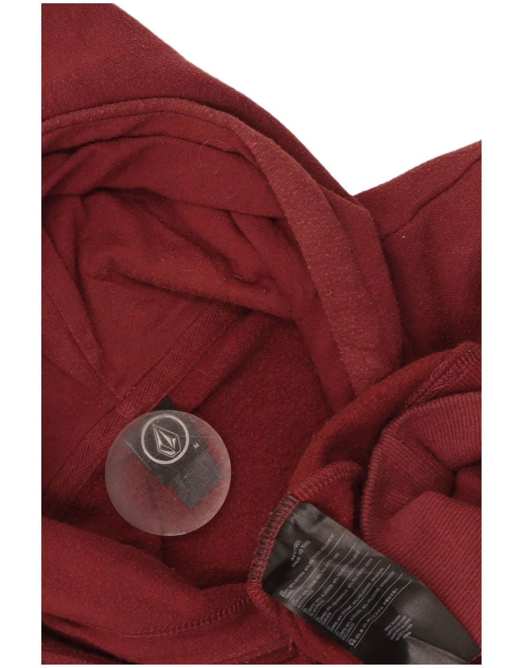 Volcom Pull à capuche graphique pour homme en coton marron moyen