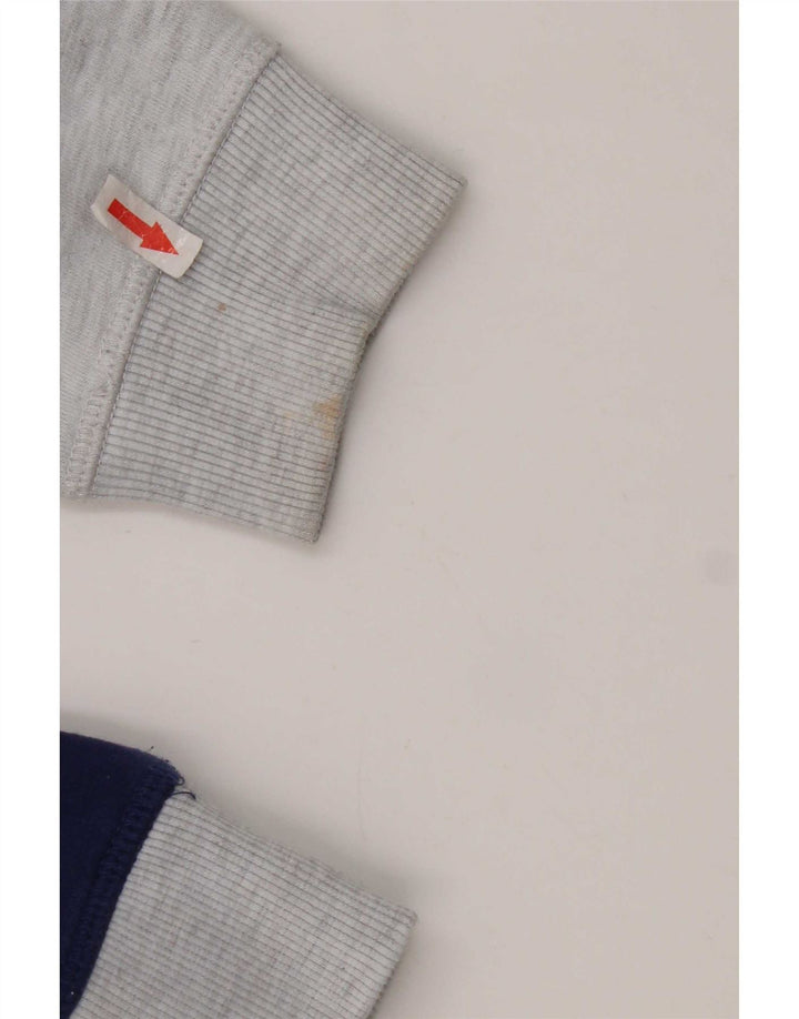 Superdry Sweat-shirt pour femme UK 12 Bleu marine moyen Colourblock