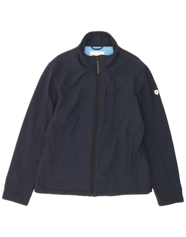 ALPENNBLITZ Veste coupe-vent pour homme UK 40 Large Bleu Marine Polyester