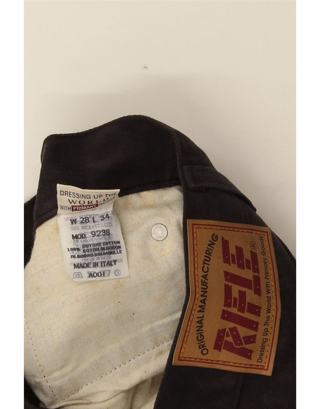 Rifle Jean droit homme W28 L34 coton noir