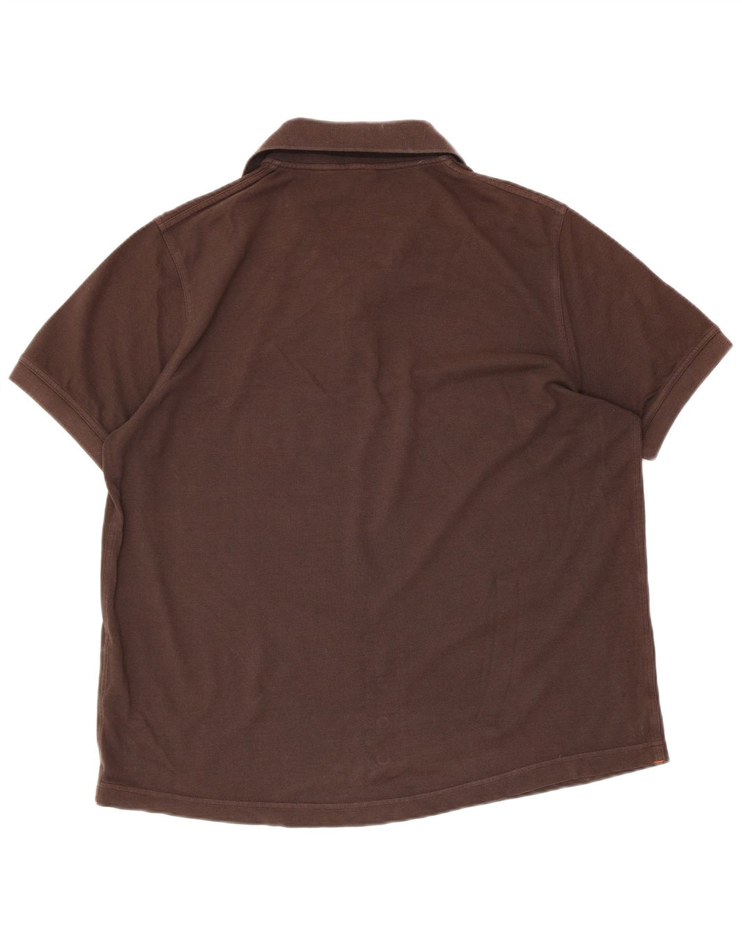 HUGO BOSS Polo Homme XL Marron Coton