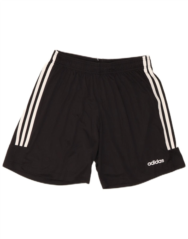 Adidas Short de sport Climalite pour homme, grand, noir, polyester