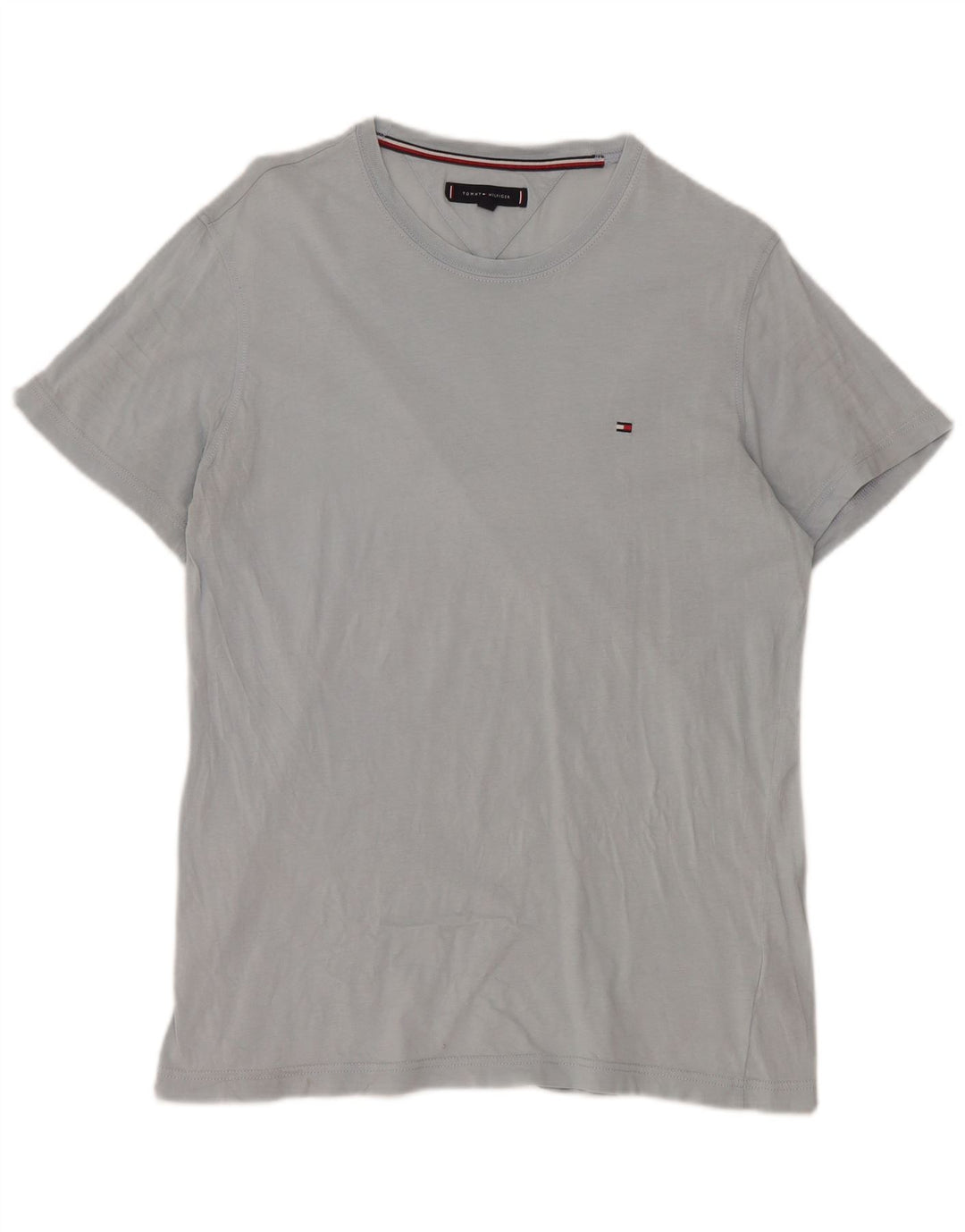 Tommy Hilfiger T-Shirt Homme Haut Large Bleu Coton