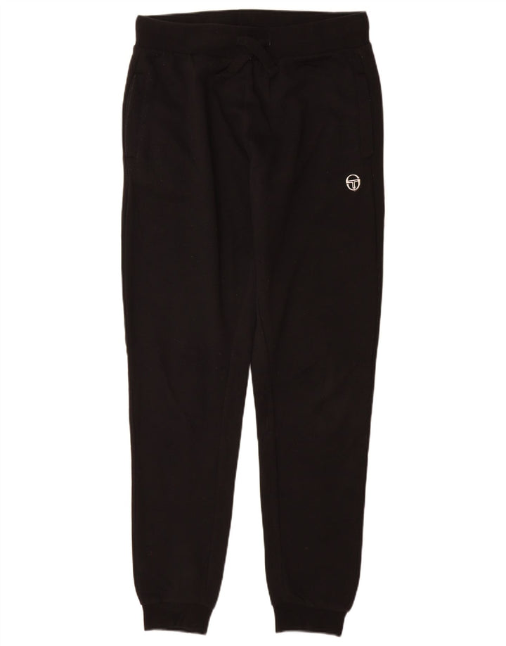 Sergio Tacchini Pantalon De Survêtement Joggers Homme Noir Moyen Coton