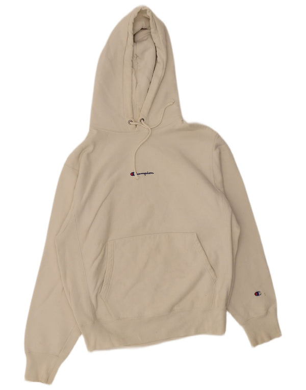 Champion Pull à Capuche Reverse Weave Homme Blanc Moyen