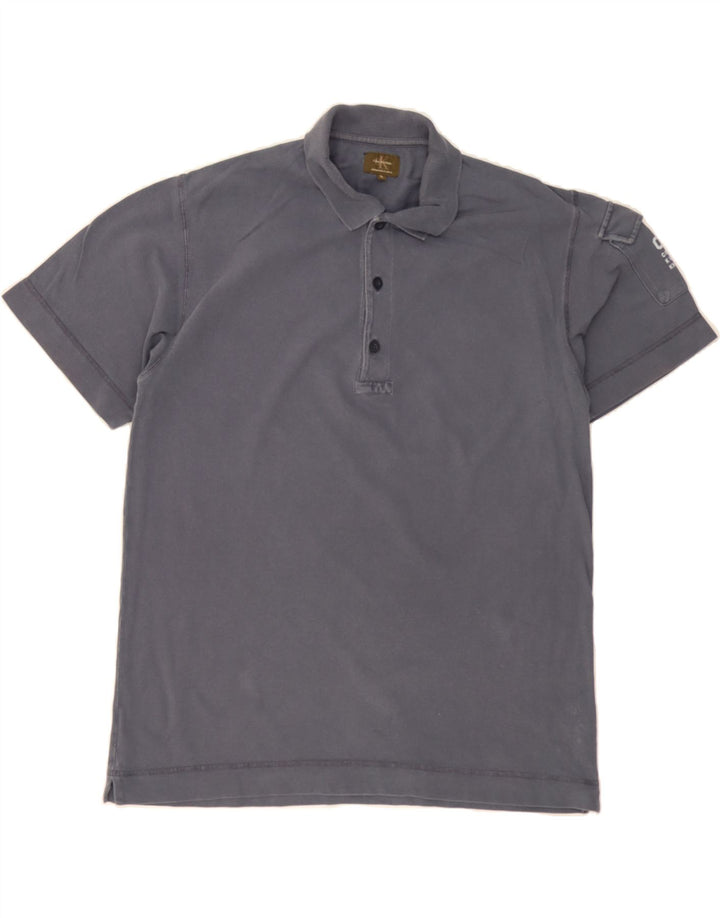 CALVIN KLEIN Mens Khakis Polo Shirt XL Grey Cotton Vintage Calvin Klein and Second-Hand Calvin Klein from Messina Hembry 