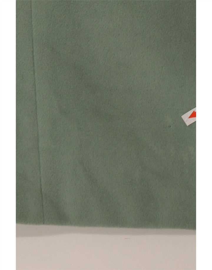 Marks & Spencer Manteau double boutonnage pour femme UK 16 Grande laine verte