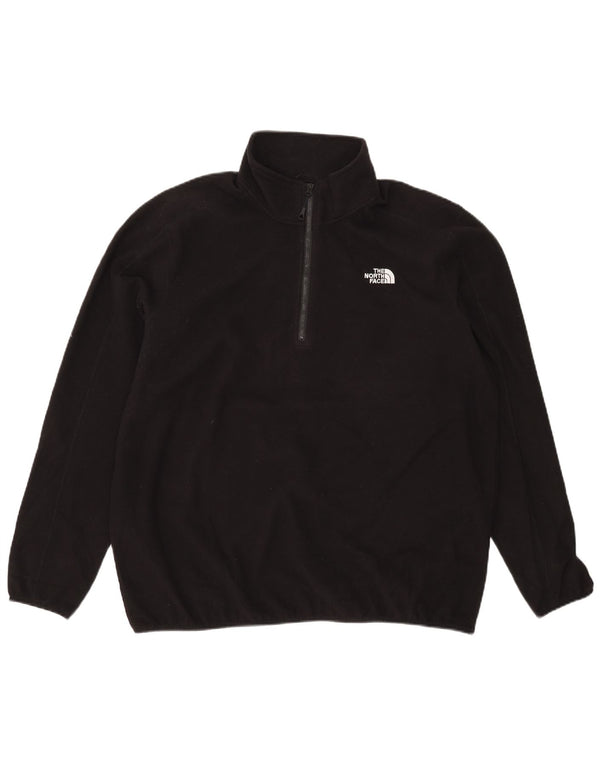 The North Face Pull polaire à col zippé pour homme 2XL Noir Polyester
