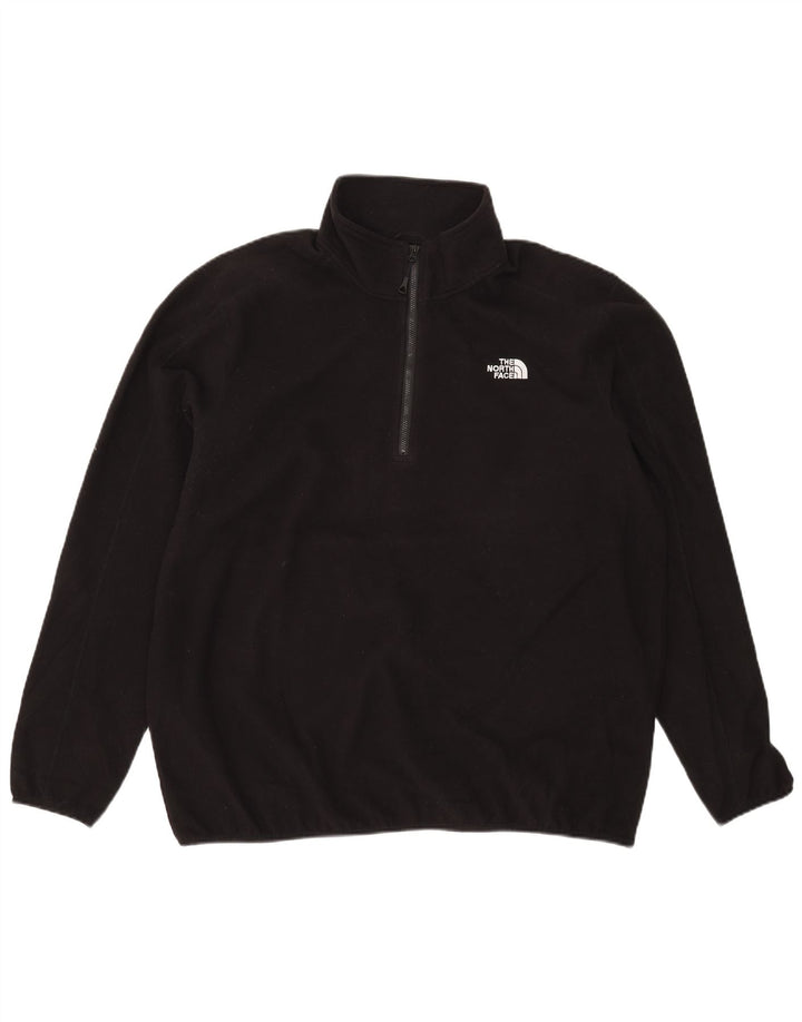 The North Face Pull polaire à col zippé pour homme 2XL Noir Polyester