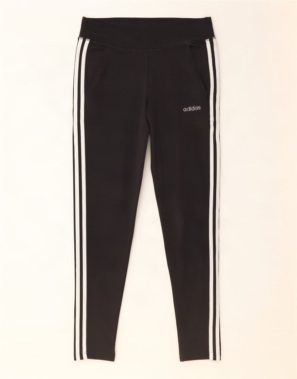Adidas Pantalon de survêtement pour femme UK 4/6 XS Noir Polyester