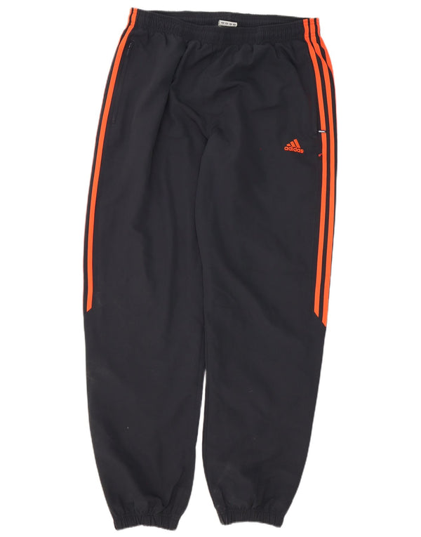 Adidas Mens Tracksuit Trousers Joggers Large Black Polyester