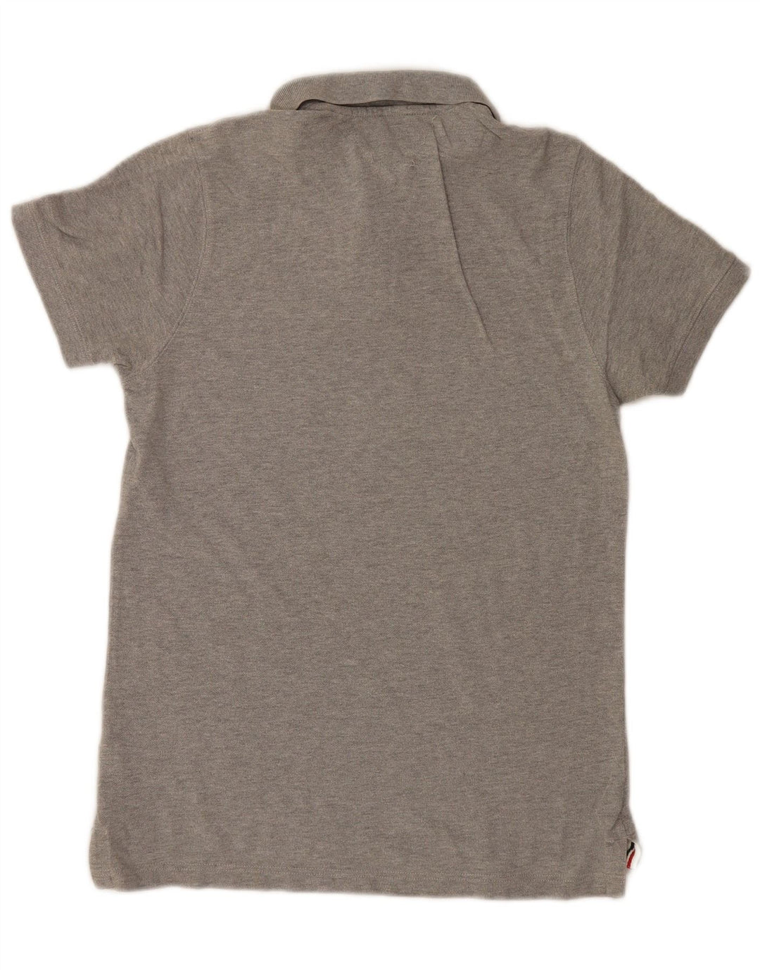 Tommy Hilfiger Polo Homme Gris Moyen Coton