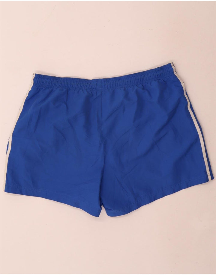 Adidas Short de sport pour homme XL Bleu Polyester