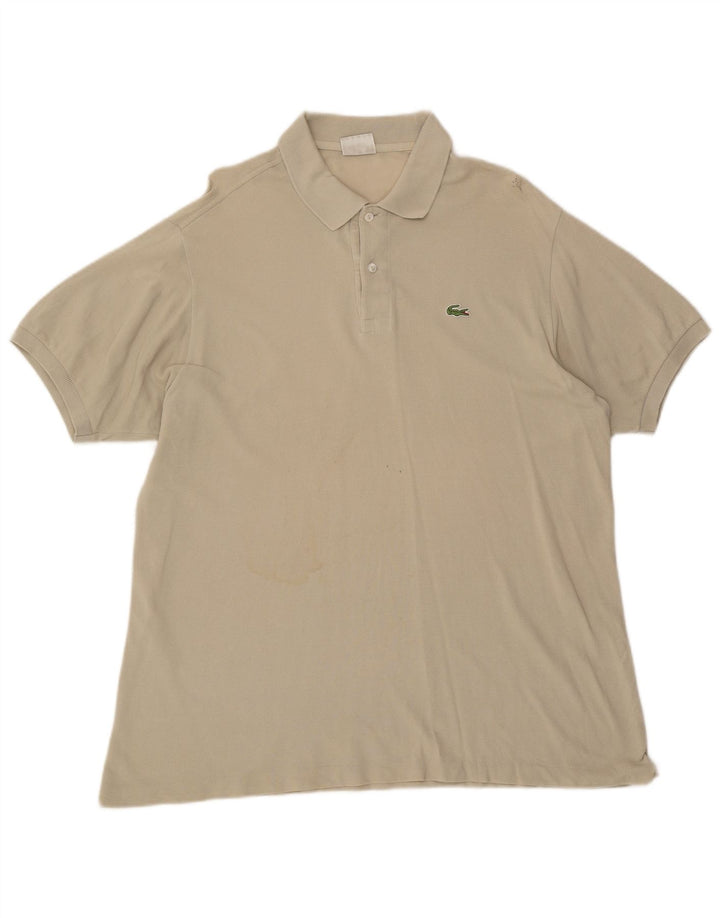 Lacoste Polo Homme Taille 6 XL Beige