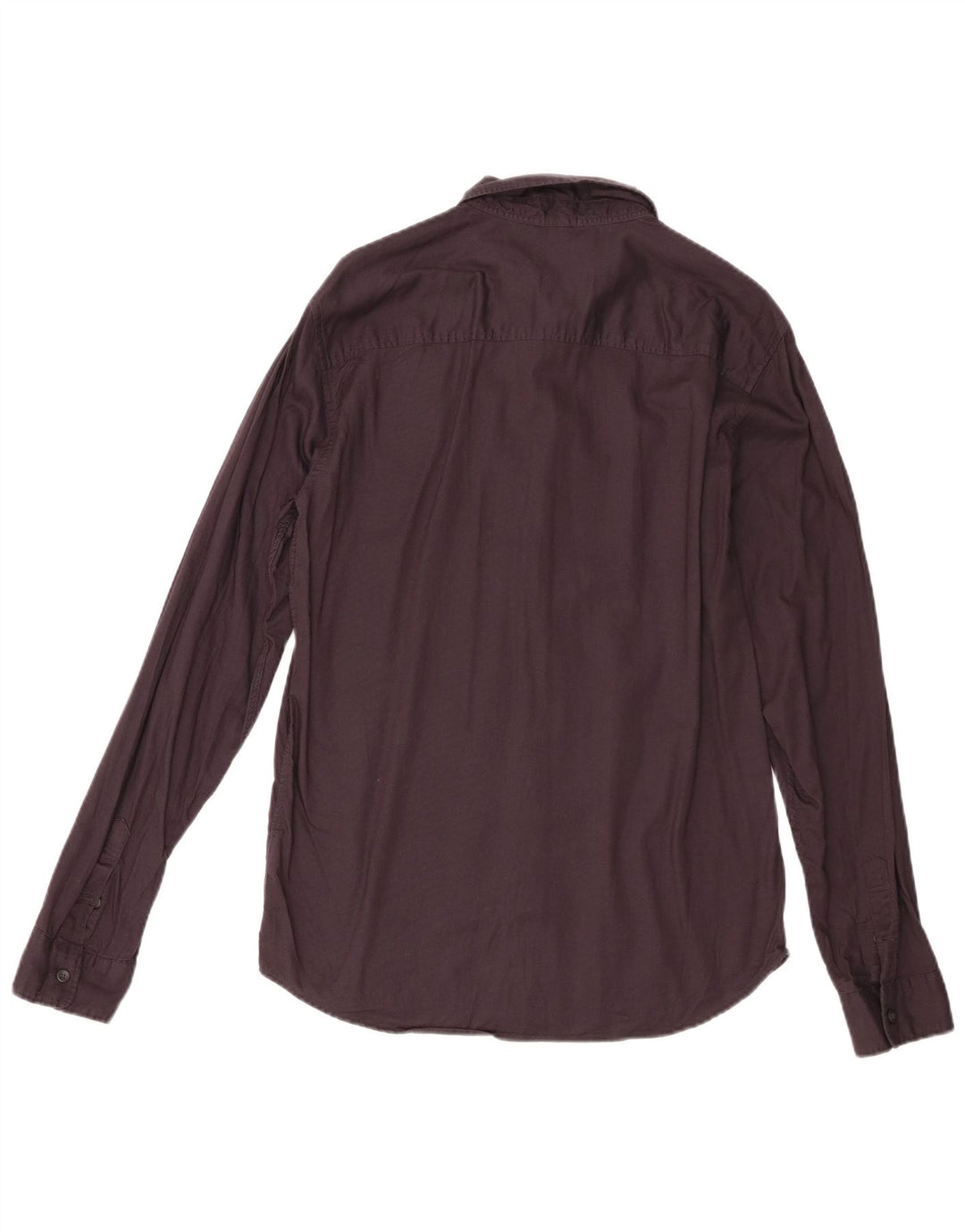 All Saints Chemise Homme Coton Noir Moyen