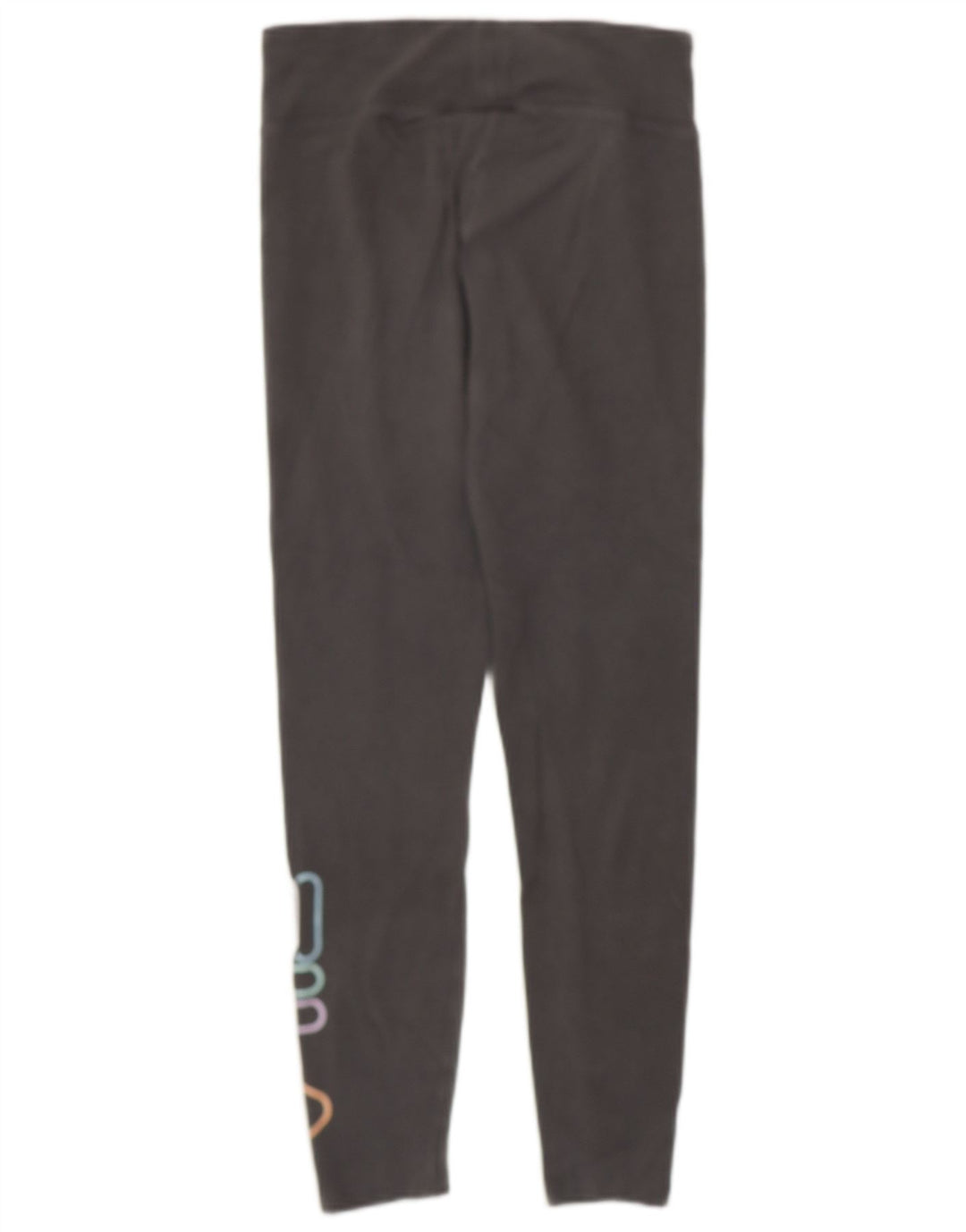 Fila Leggings graphiques pour femmes UK 10 petit coton gris