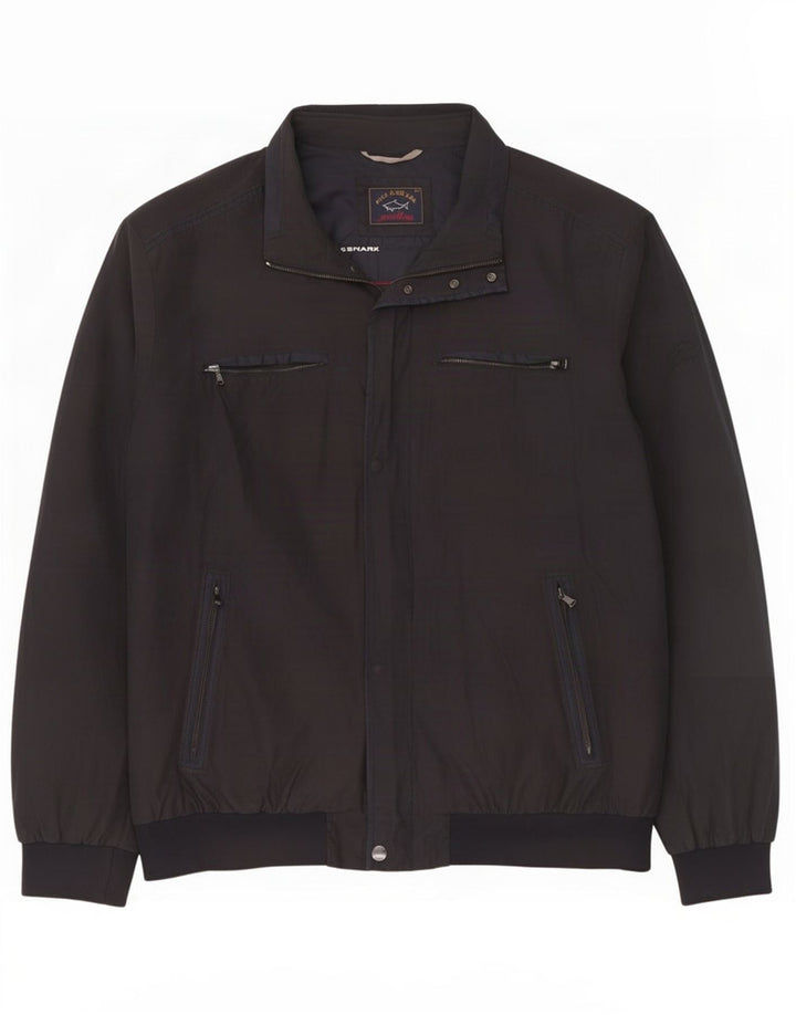 Paul & Shark Veste utilitaire pour homme UK 50 5XL Noir Polyester