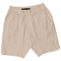 Zara Short Chino Homme Moyen W31 Coton Blanc