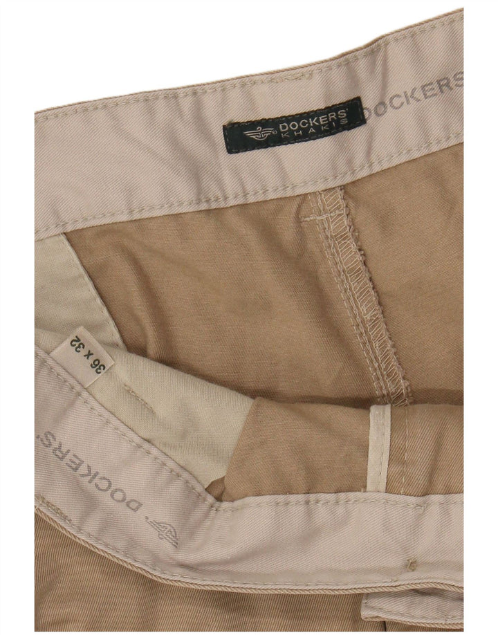 DOCKERS Pantalon Chino Droit Khakis Homme W36 L32 Beige