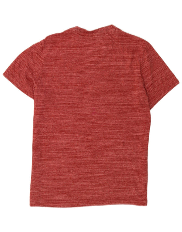 Jack Wills T-Shirt Homme Coton Rayé Marron Moyen
