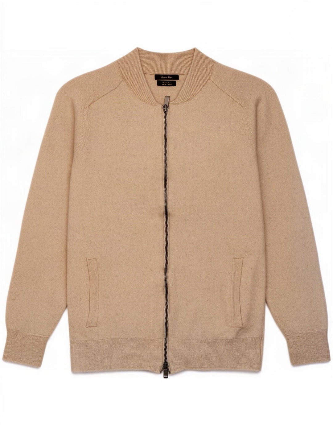 Massimo Dutti Cardigan pour femme en laine beige moyen UK 12