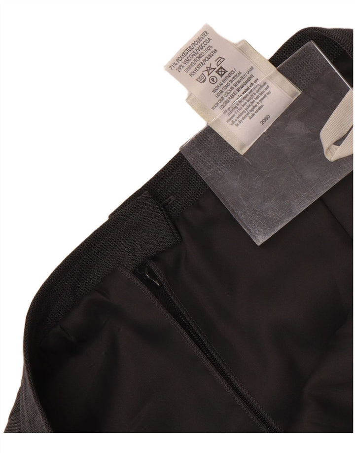 St. Bernard Jupe droite pour femme UK 14 Medium W28 Gris Polyester