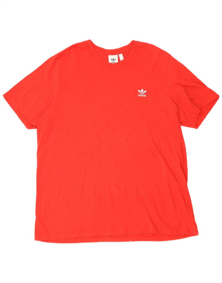 Adidas T-Shirt Homme Top 2XL Rouge Coton