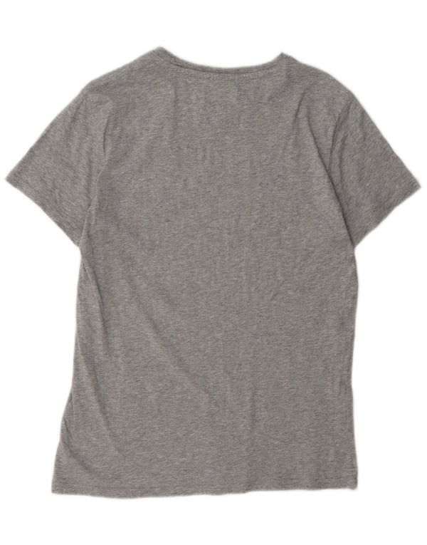 Tommy Hilfiger T-shirt coupe classique pour homme en coton moucheté petit gris