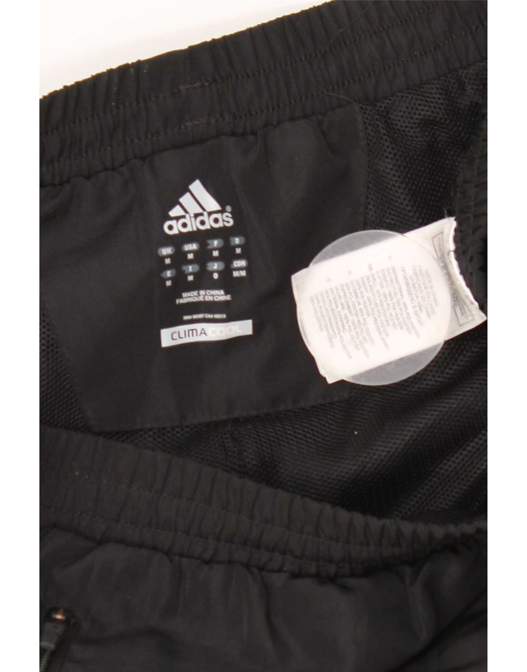 Adidas Pantalon de Survêtement Climacool Homme Noir Moyen Polyester Colorblock