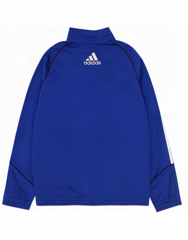 Adidas Veste de survêtement pour homme Bleu moyen Polyester
