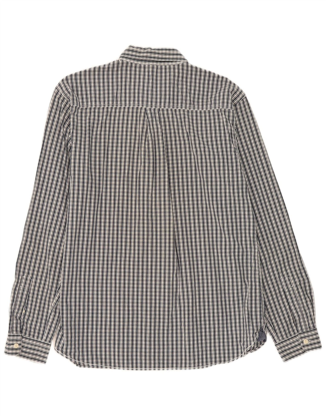Chemise White Stuff Homme Coupe Classique XL Bleu Marine à Carreaux Coton