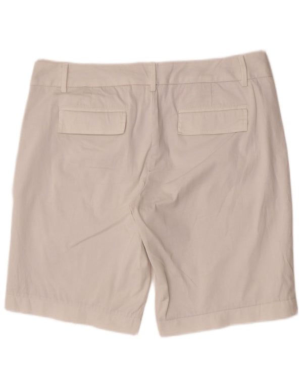 Banana Republic Short Chino pour Femme US 12 Large W32 Coton Blanc
