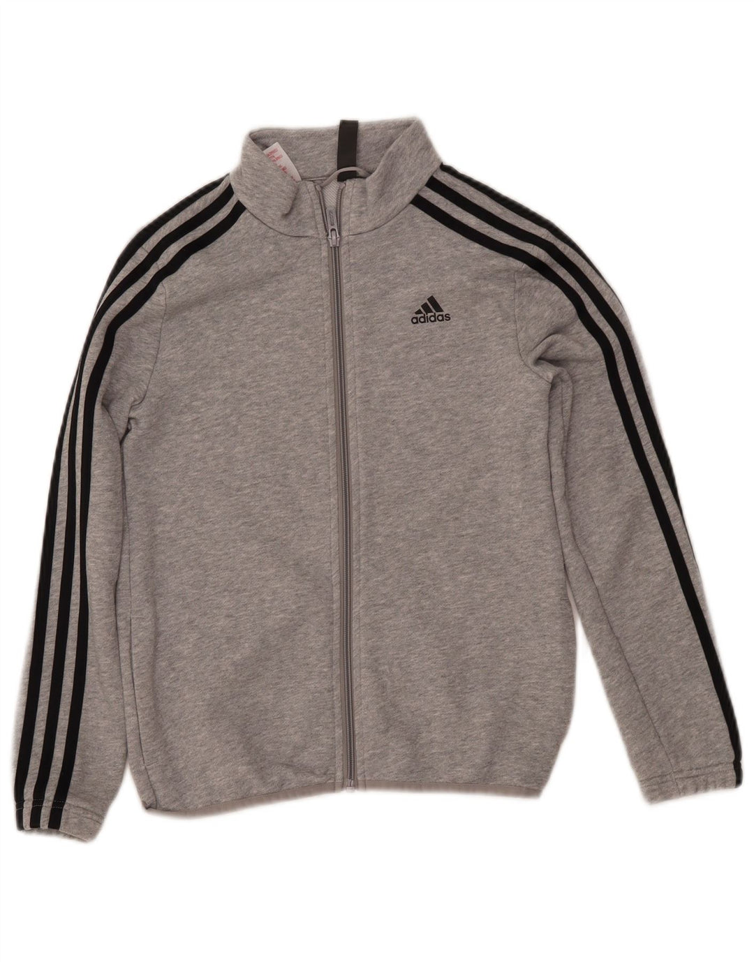 ADIDAS Veste de survêtement Primegreen pour garçon 9-10 ans Gris Coton