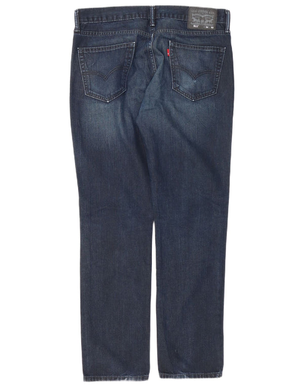 Levi's Jean Slim 511 Homme W34 L32 Bleu Marine Coton