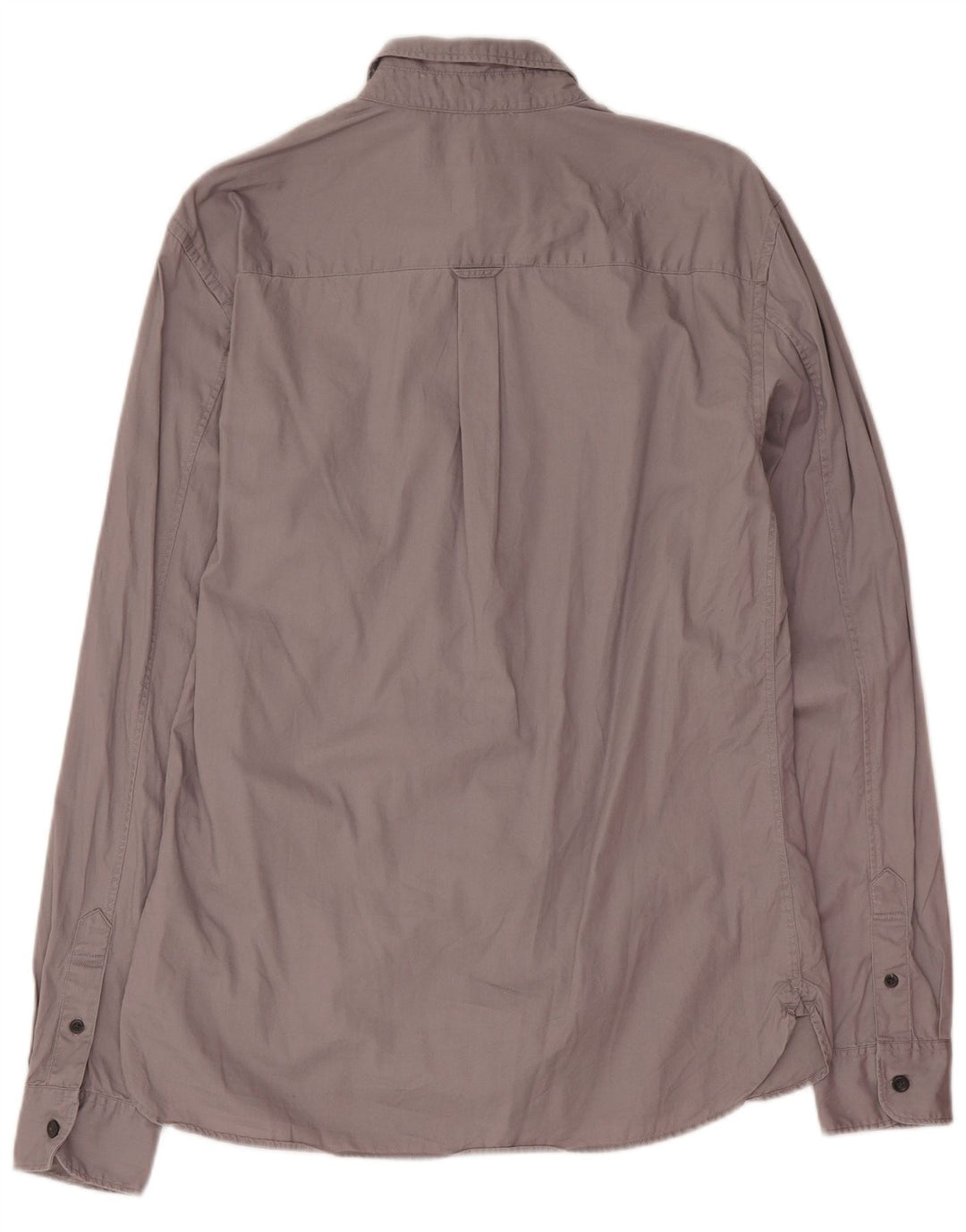 All Saints Chemise Homme Petit Gris Coton