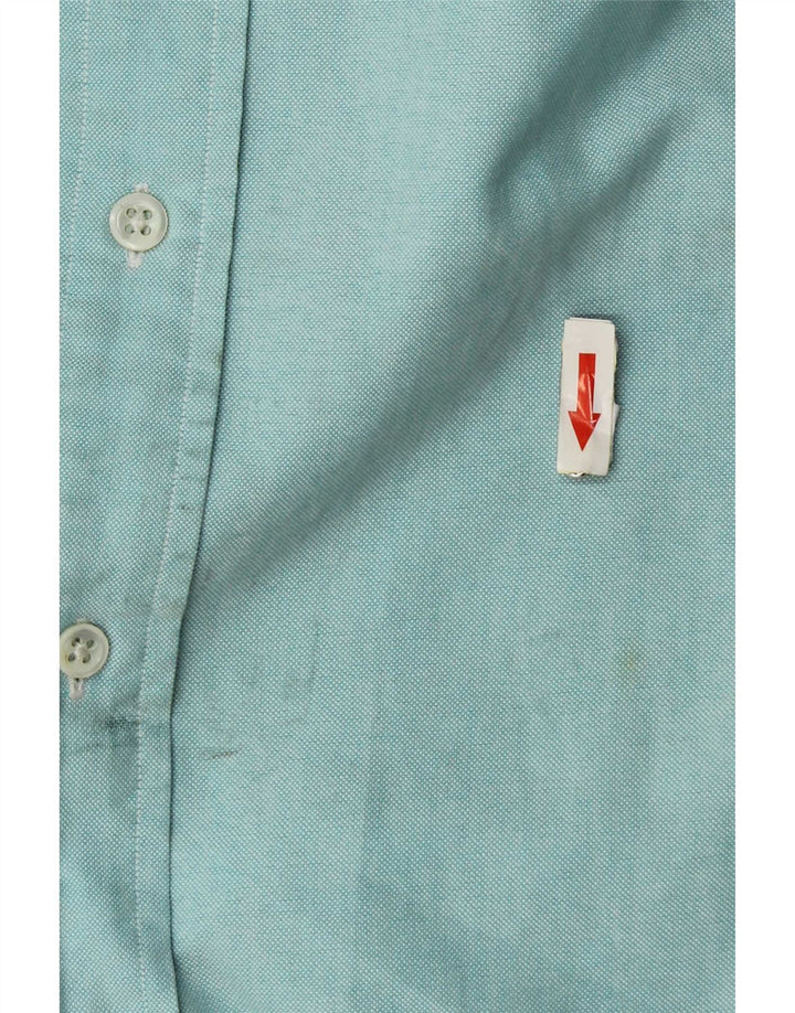 Ralph Lauren Chemise Homme Taille 15 1/2 Coton Turquoise Moyen