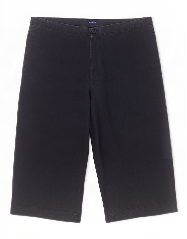 Gant Bermuda Homme W35 Large Bleu Marine Lin