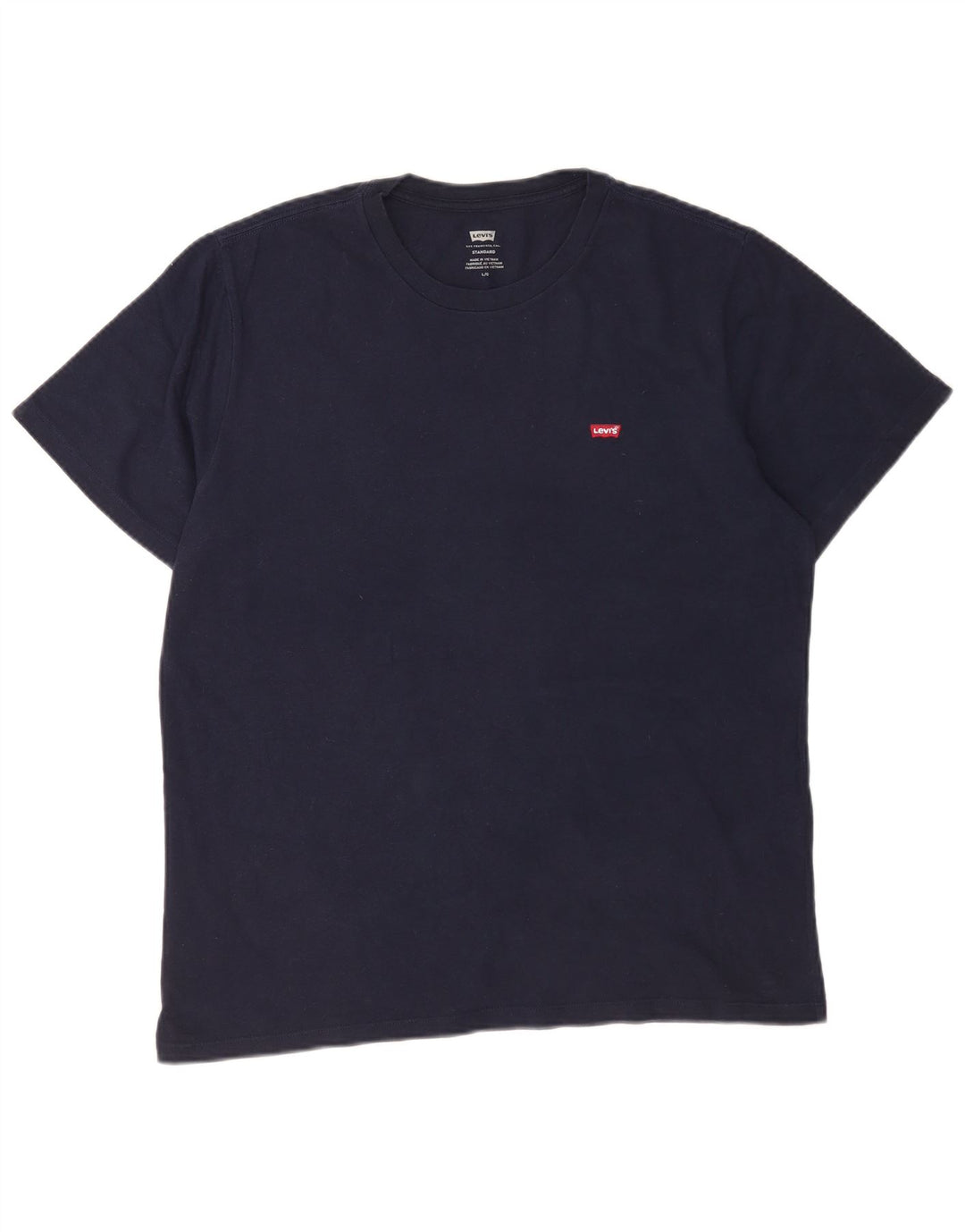 LEVI'S T-Shirt Standard Homme Bleu Marine Large