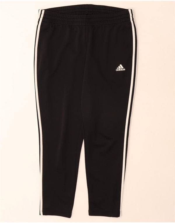 Adidas Pantalon de survêtement pour femme UK 16/18 Large Noir Polyester