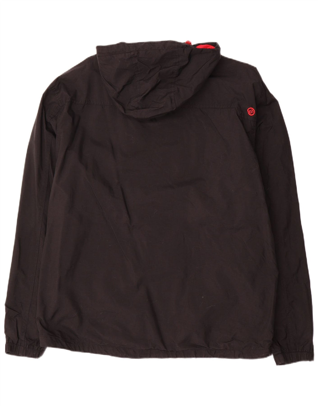 ANIMAL Veste de pluie à capuche pour homme UK 42 XL Nylon noir