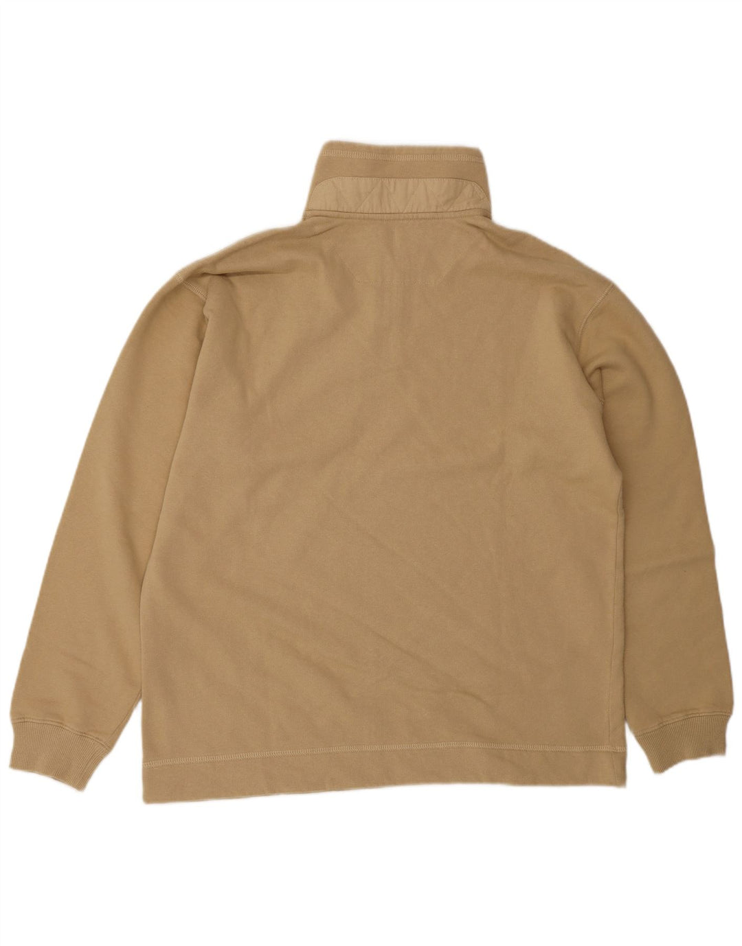 Think Pink Sweat-Shirt Col Zippé Homme Coton Beige Moyen